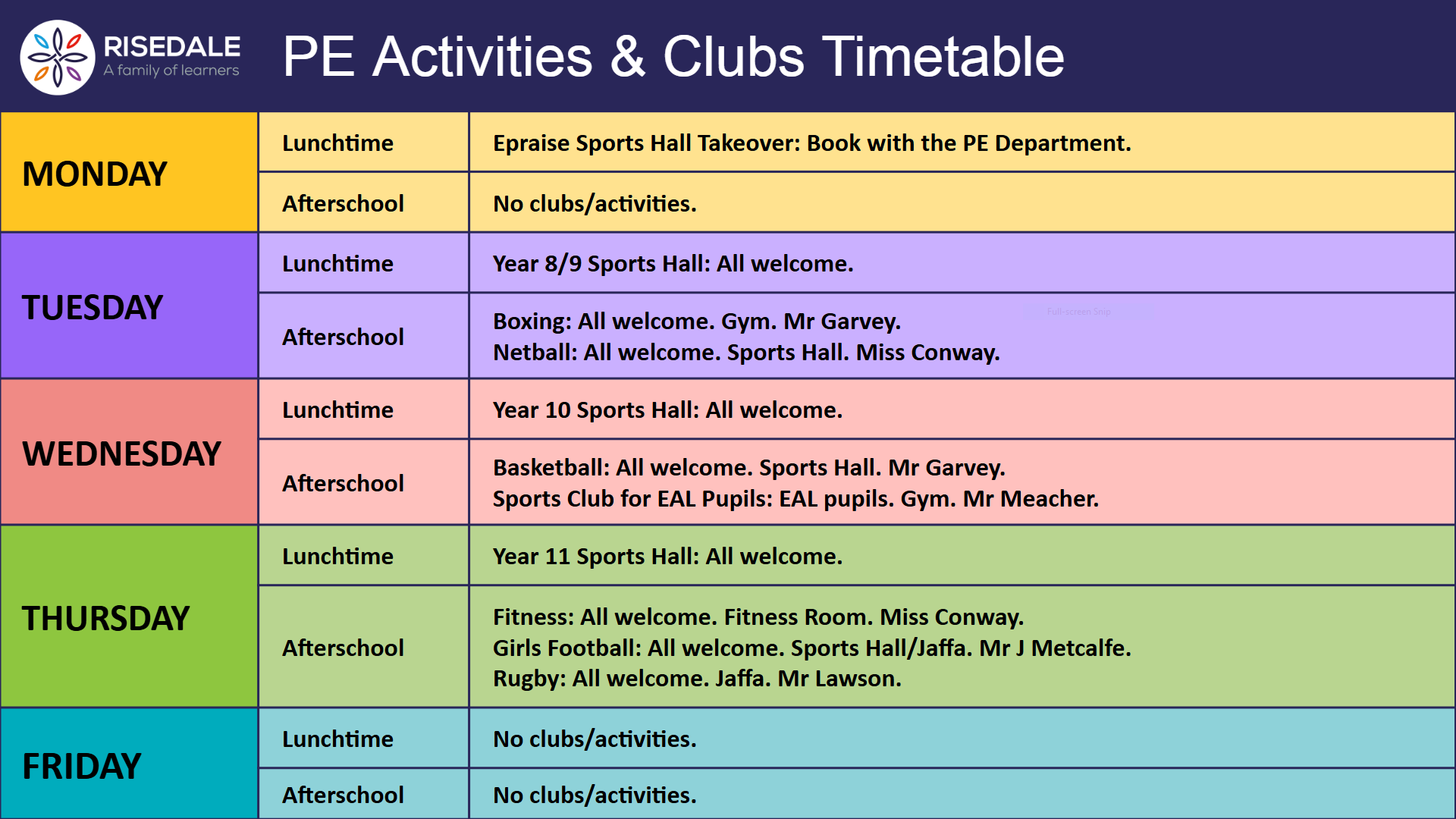 Spring Term 1 2025